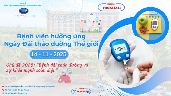 Bệnh viện hưởng ứng Ngày Đái tháo đường Thế giới 14/11: Chung tay phòng ngừa để sống khỏe mỗi ngày