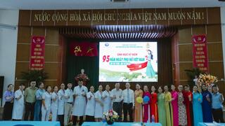 Công đoàn Bệnh viện tổ chức lễ và hội thi Chào mừng Ngày Phụ nữ Việt Nam 20/10: Gắn kết – Yêu thương – Lan tỏa niềm vui