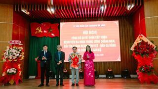 Hội nghị Công bố Quyết định tiếp nhận Bệnh viện Đa khoa Trung ương Quảng Nam, đổi tên thành Bệnh viện Việt - Hàn Đà Nẵng và công tác cán bộ