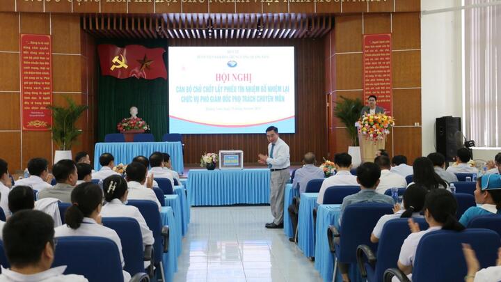 Hội nghị lấy ý kiến nhân sự bổ nhiệm lại chức vụ Phó Giám đốc phụ trách chuyên môn Bệnh viện