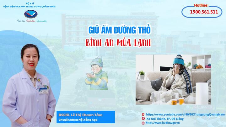 Giữ ấm đường thở – Bình an mùa lạnh